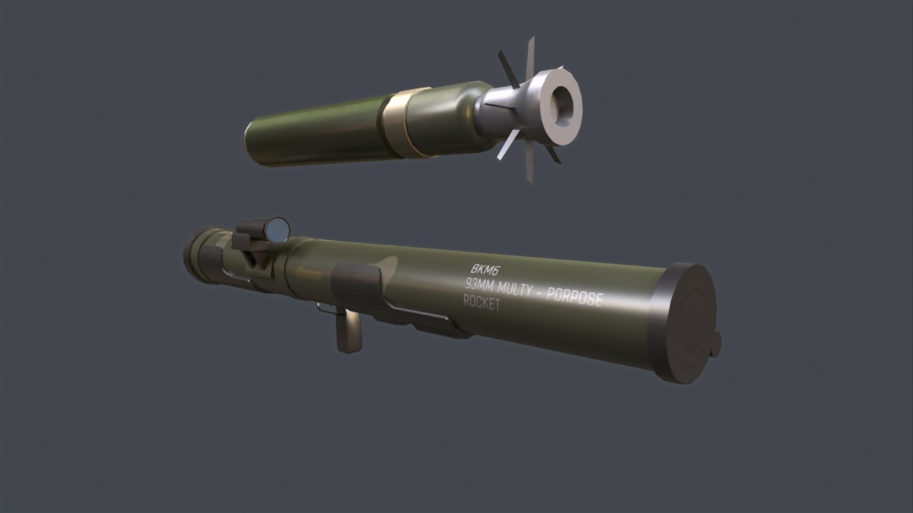 DZG-141 Chinese Rocket Launcher (B)